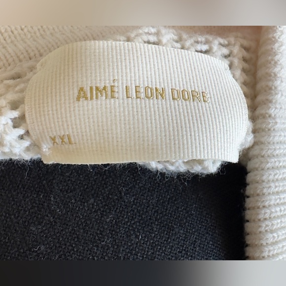NWT Aime Leon Dore Mesh Knit Polo Size XXL - Picture 6 of 11